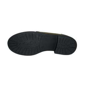 Дамски мокасини в зелен цвят